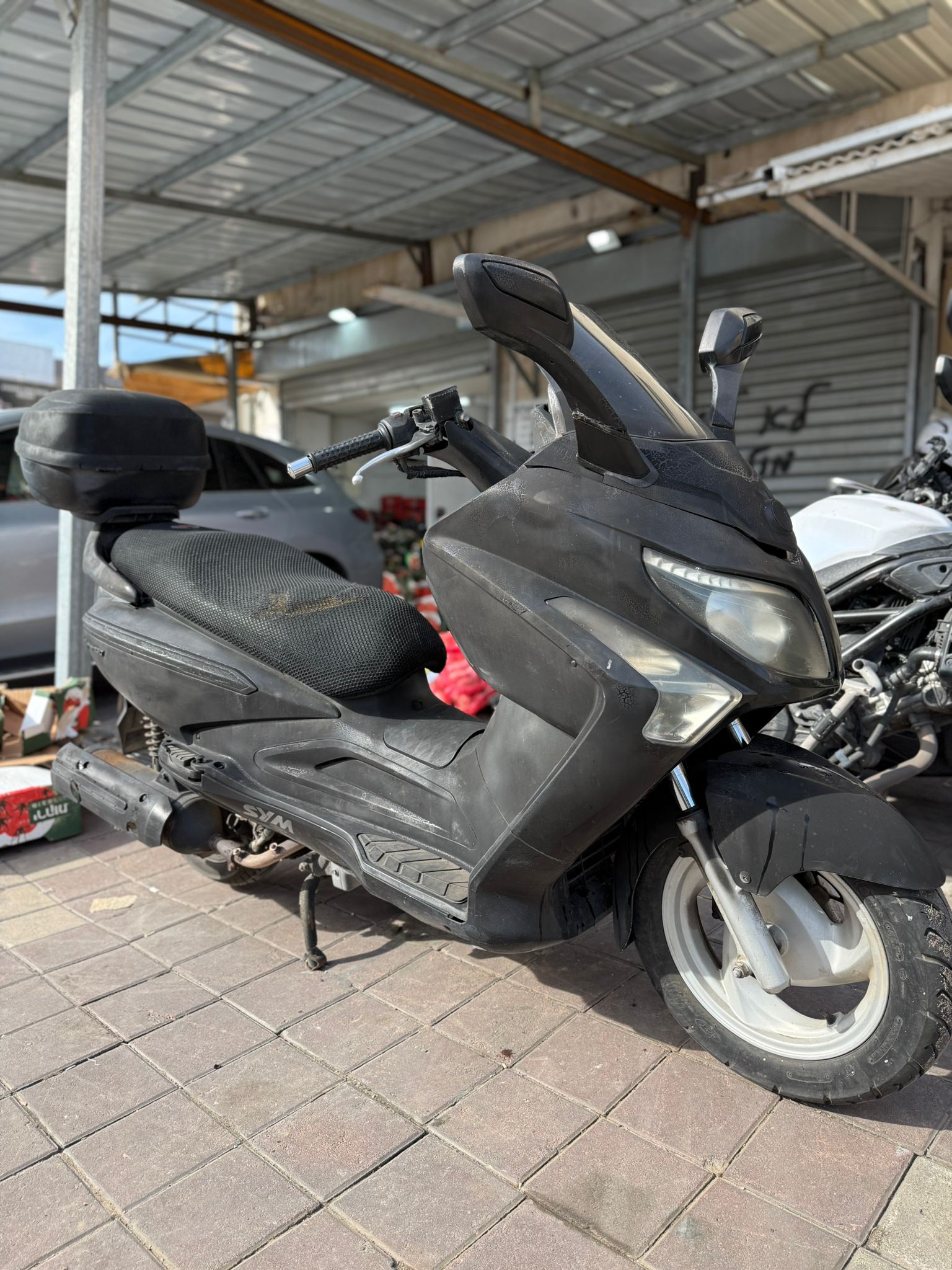 קטנוע ג'וימקס 250 סמ"ק 66000 ק"מ במצב מצוין